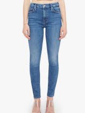 MOTHER Women's High Rise Jeans - Blue